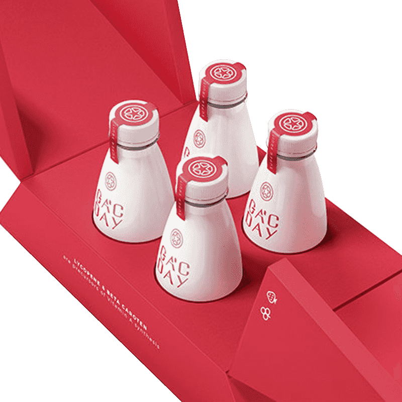 Krabice na balení mléka z vlnité lepenky