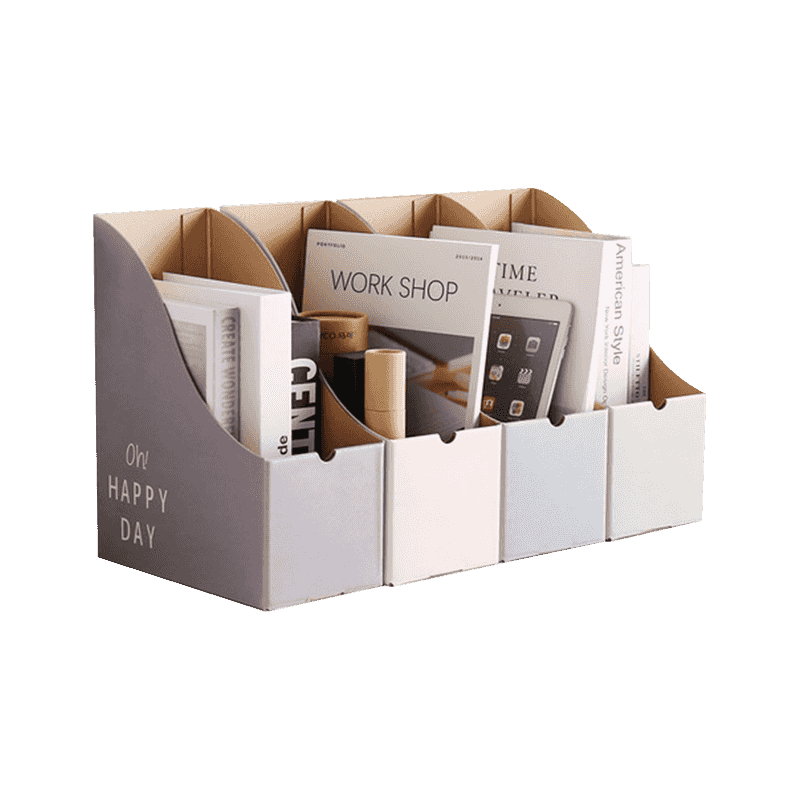 Vlnité různé úložné boxy