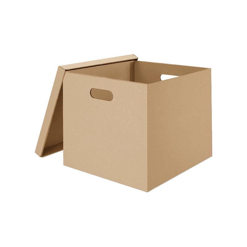 Vlnité různé úložné boxy