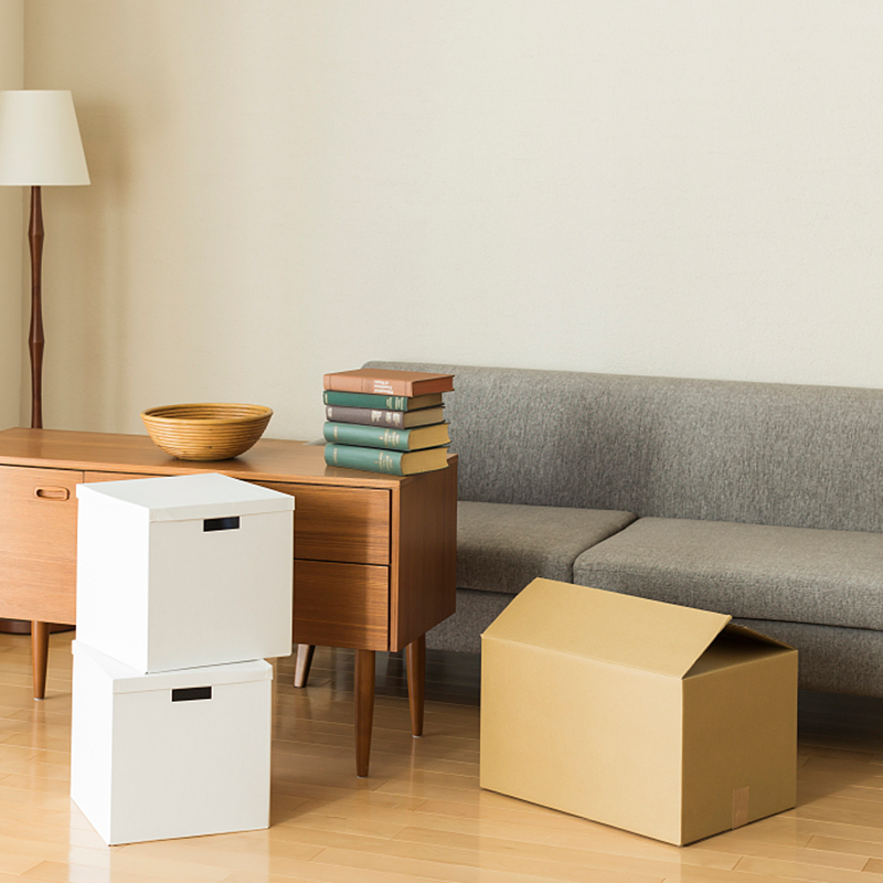 Krabice na balení vlnitého nábytku