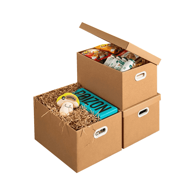 Pohyblivé přepravní krabice z vlnité lepenky