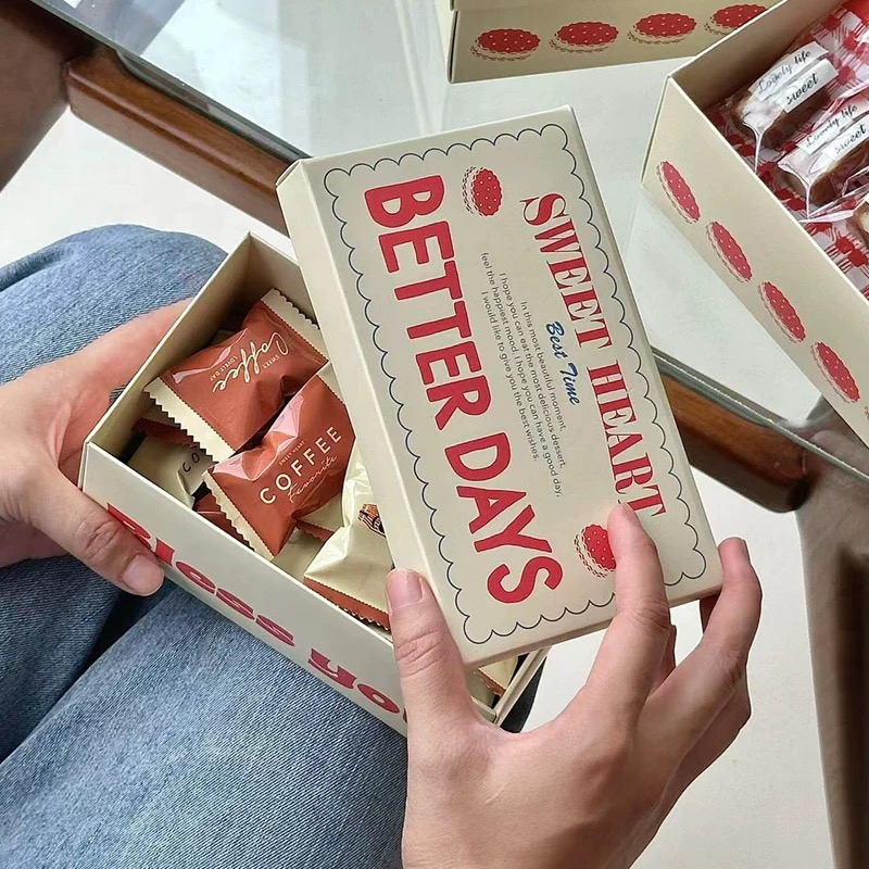 Krabice na balení sušenek z vlnité lepenky