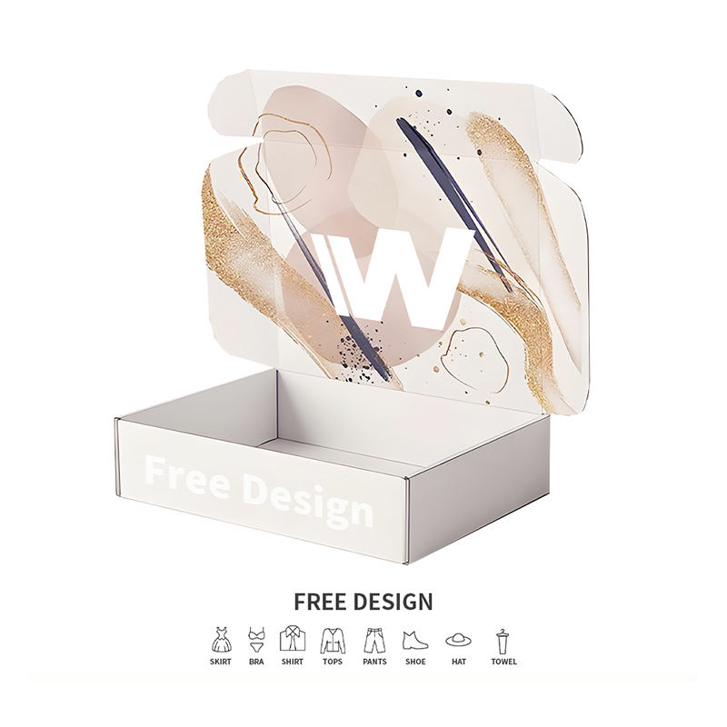 Krabice na balení oděvů z vlnité vlny