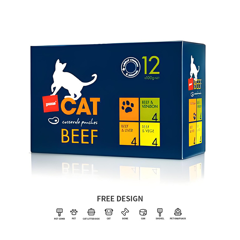 Krabice na balení nástrojů pro domácí mazlíčky z vlnité lepenky