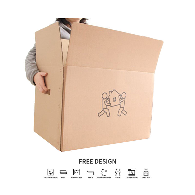 Vlnité pohyblivé kartony Balicí krabice