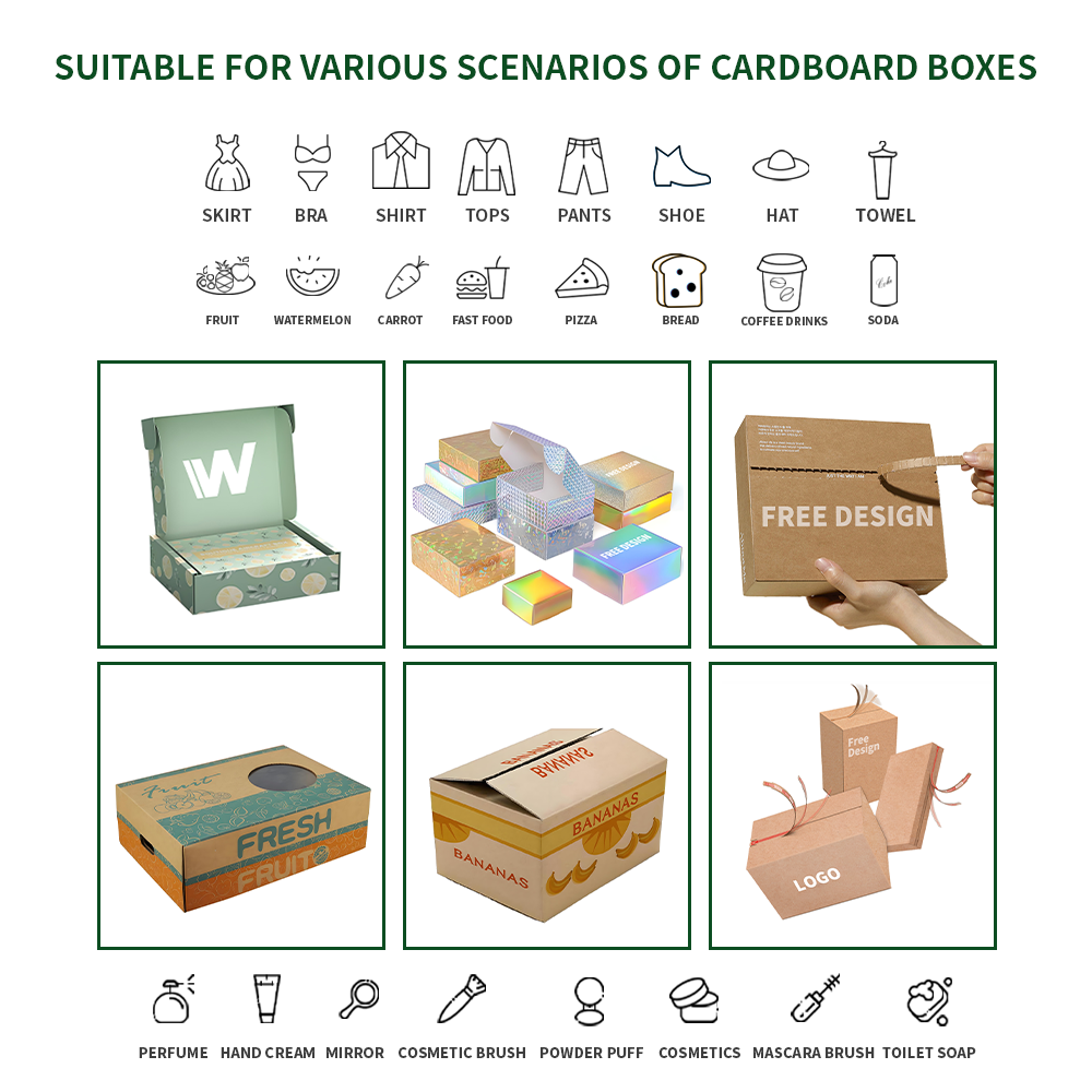 Krabice na balení ovoce z vlnité lepenky