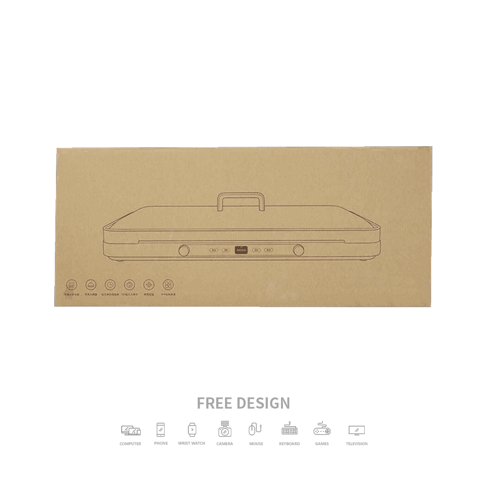 Krabice z vlnité mikrovlnné trouby