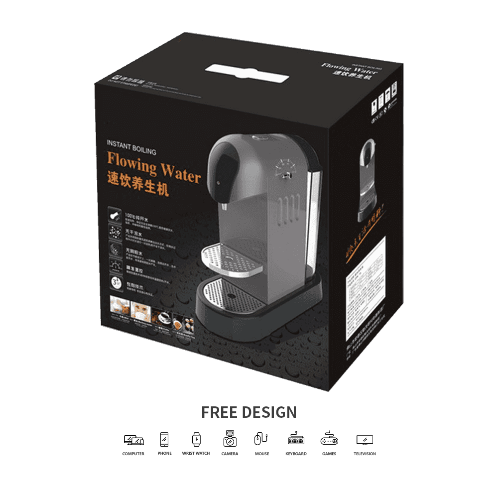 Vlnité obalové krabice dávkovače vody